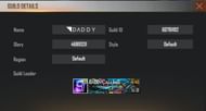 Daddy Calling’s guild (Image via Garena)